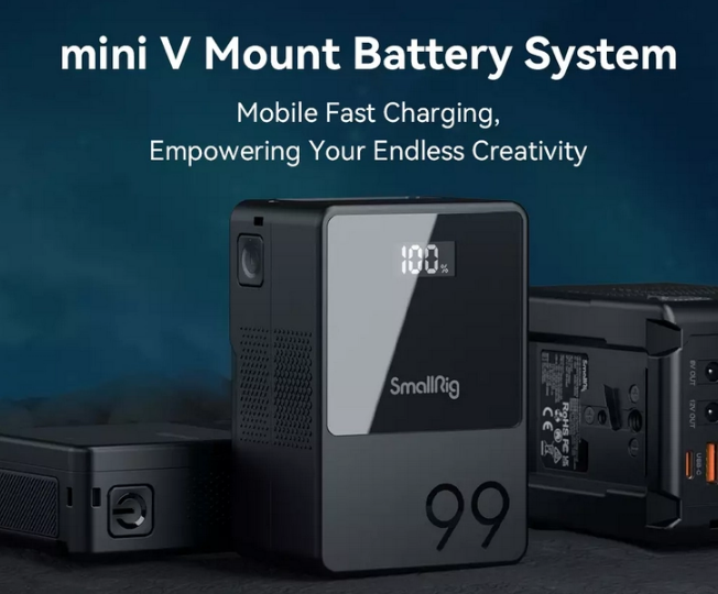 ОСОБЕННОСТИ АККУМУЛЯТОРА SMALLRIG 3580 VB99 MINI V MOUNT